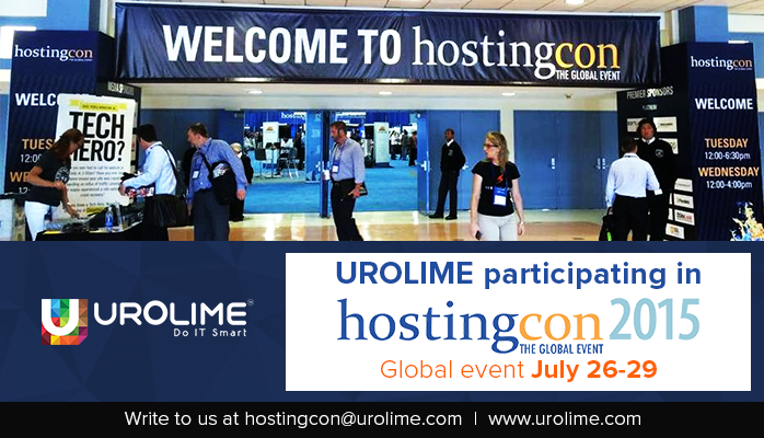 UROLIME Technologies participating in hostingcon 2015 Global Event
