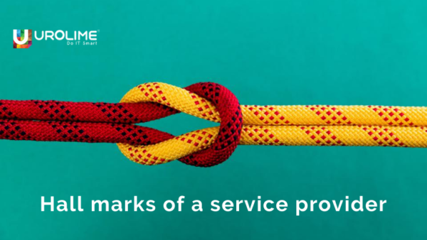 Hall marks of a service provider